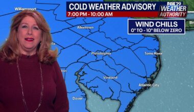 Philadelphia weather: Dangerously cold temperatures to freeze newly fallen snow