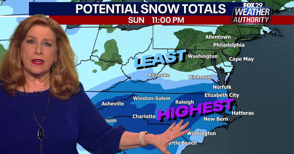 Philadelphia weather: Winter storm will hug coast, brutal wind chills remain