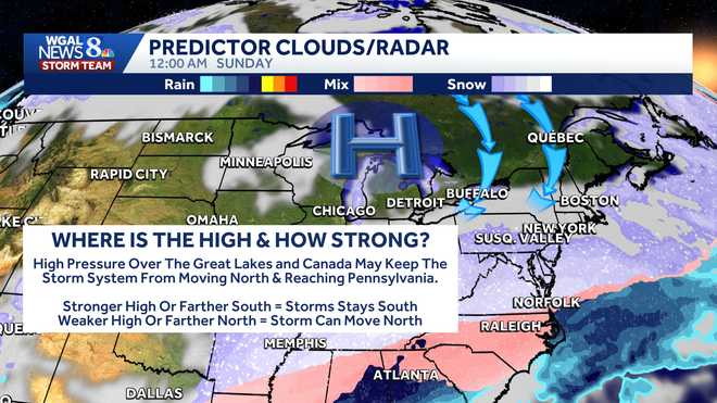There has been a lot of buzz around social media regarding a possible big snowstorm this upcoming weekend in parts of the Mid-Atlantic. While a storm system is likely to impact areas of North Carolina, South Carolina, and Virginia, the northern extent is still uncertain. There has been a lot of buzz around social media regarding a possible big snowstorm this upcoming weekend in parts of the Mid-Atlantic. While a storm system is likely to impact areas of North Carolina, South Carolina, and Virginia, the northern extent is still uncertain.