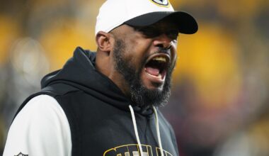 Mike Tomlin steps down after 19 seasons as coach of the Pittsburgh Steelers