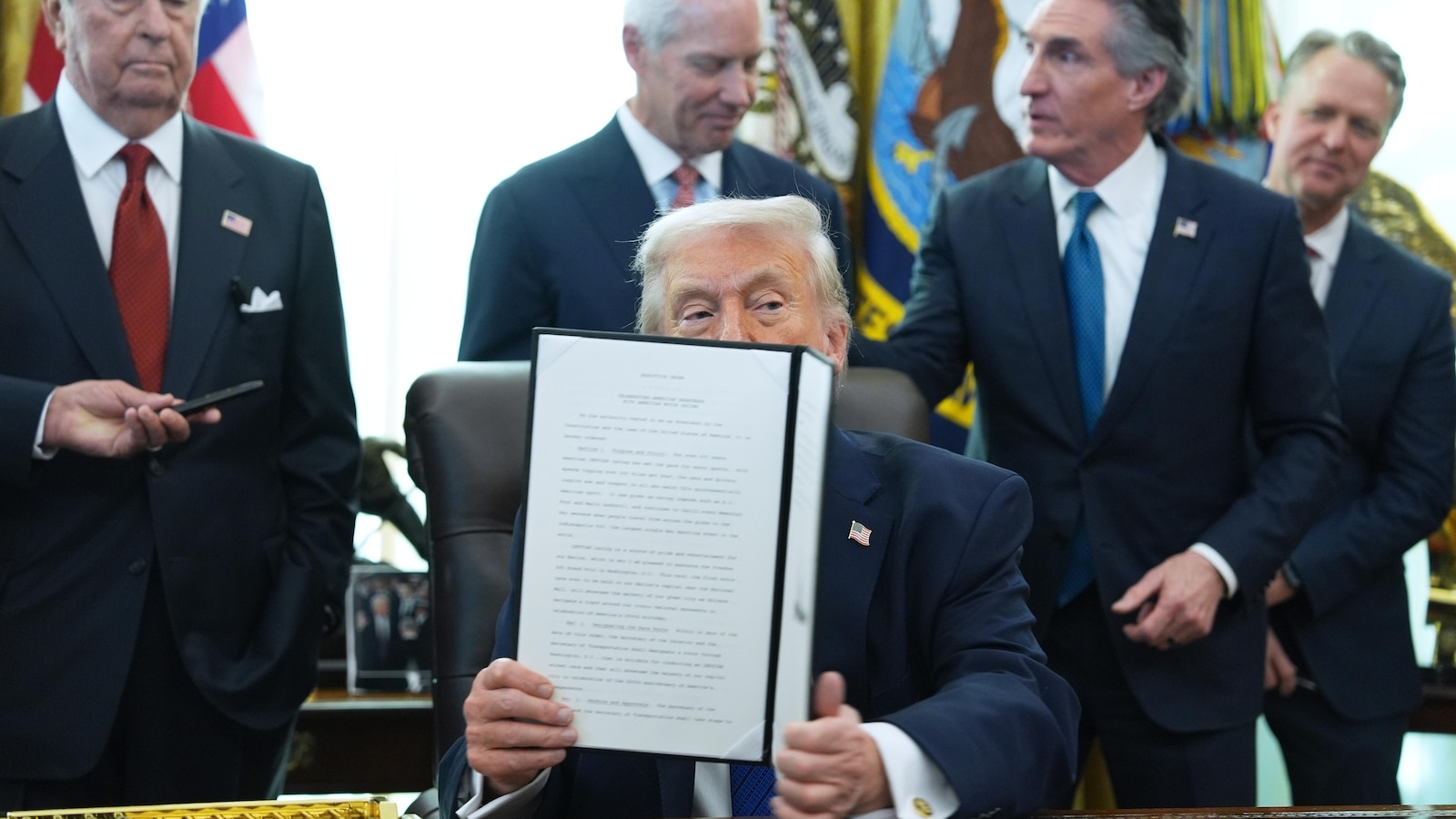 Trump announces upcoming IndyCar race through Washington's streets — including Pennsylvania Avenue