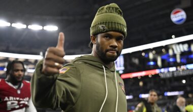 Kyler Murray QB Arizona Cardinals. Mandatory Credit: Jerome Miron-Imagn Images