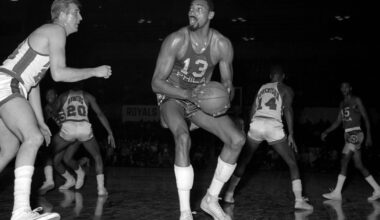 Wilt Chamberlain's home jersey from rookie season with Philadelphia Warriors is up for auction