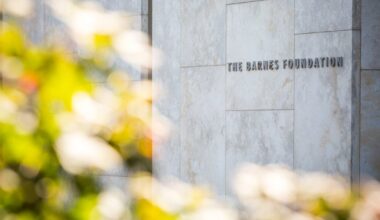 Valentine’s dinner at the Barnes pairs art and after-hours access