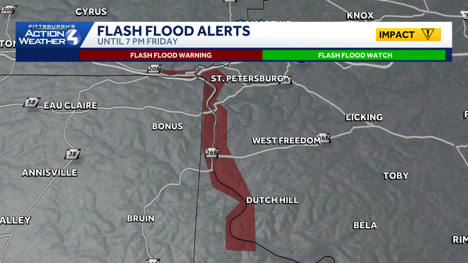 Flash Flood Warning along the Allegheny River through Friday afternoon. flash flood warning along the allegheny river through friday afternoon.