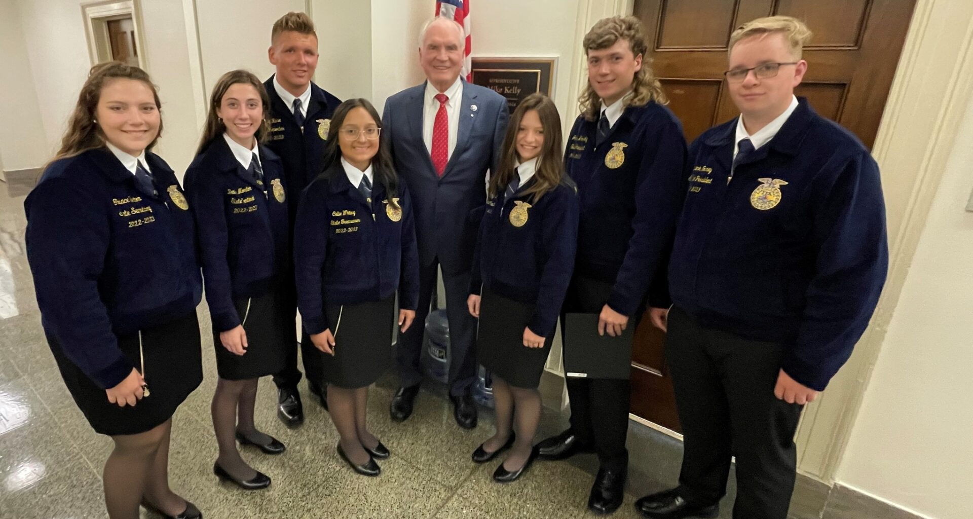Kelly backs Pennsylvania farm families, co-sponsors resolution recognizing "National FFA Week"