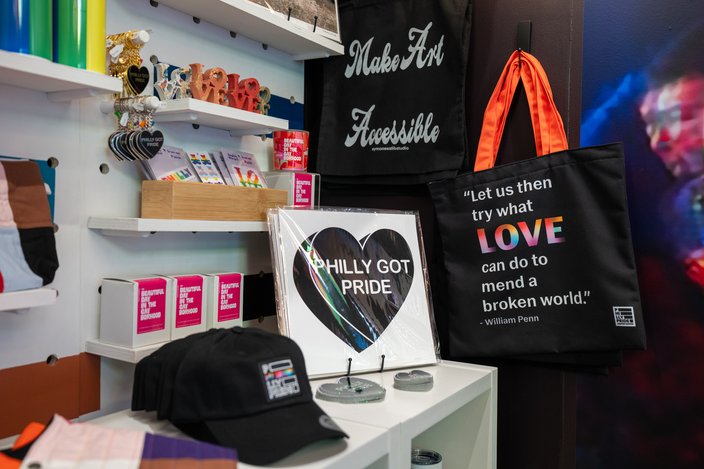 LGBTQ visitor center shop