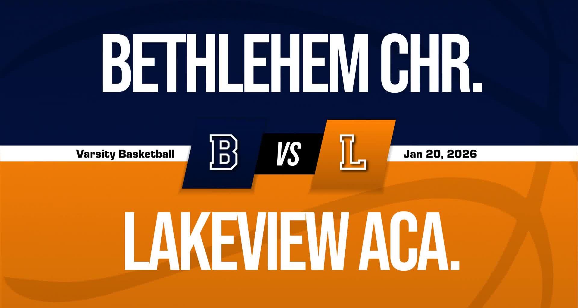 Bethlehem Christian Academy Comes Up Short + How To Watch