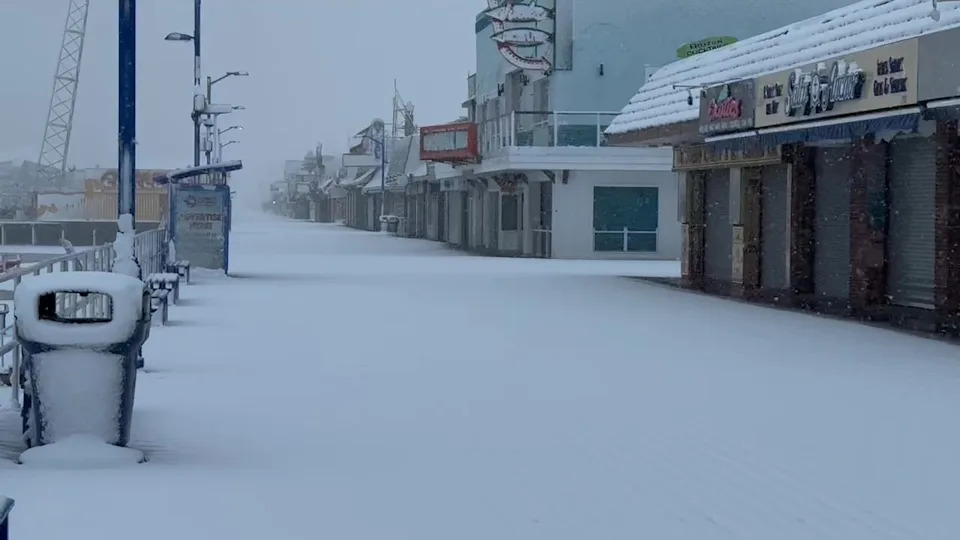 <div>A look at the Wildwood Boardwalk Sunday afternoon.</div>