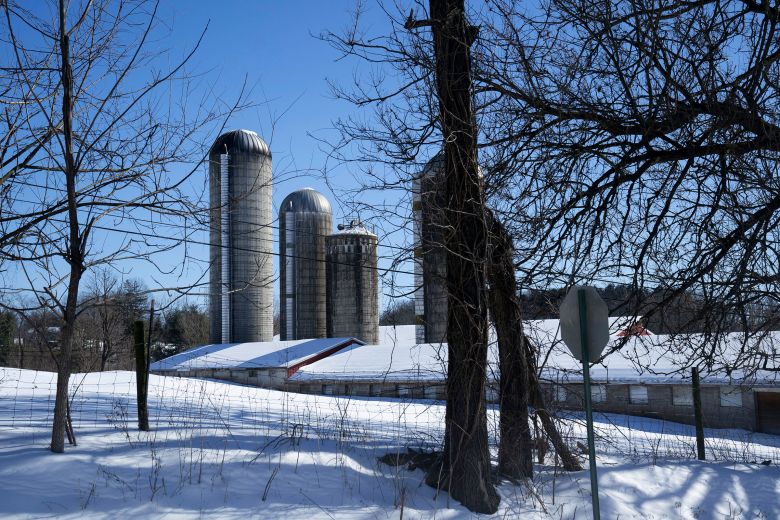 The surrounding farmland near Emmaus, Pennsylvania.