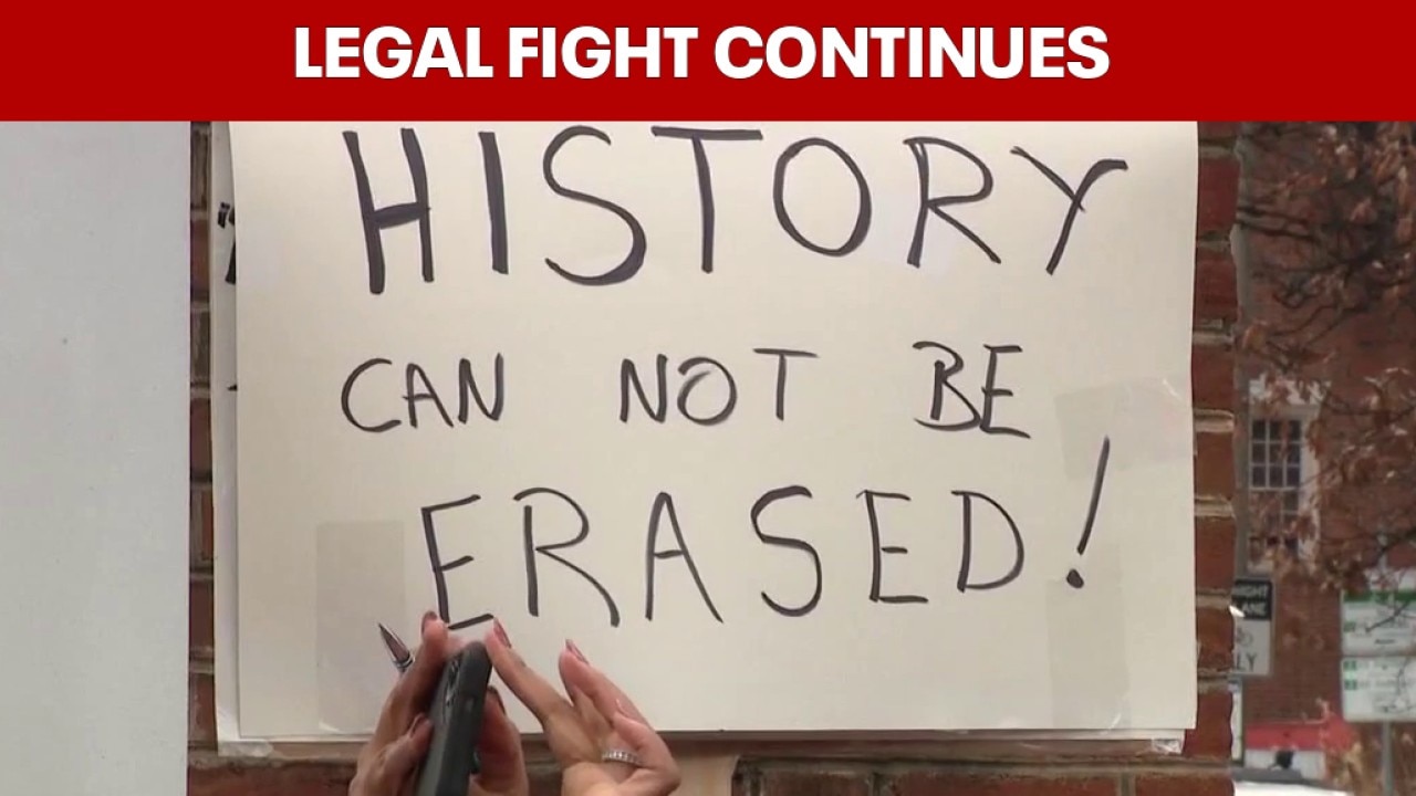 Legal fight after slavery panels removed from President’s House