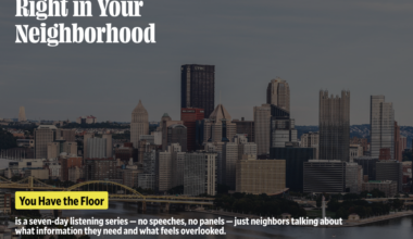 Pittsburgh listening sessions on local news