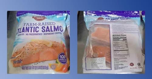 Frozen salmon sold in Pennsylvania and six other states recalled after testing positive for Listeria
