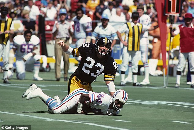 The former safety was part of the Pittsburgh Steelers' fames 'Steel Curtain' defense