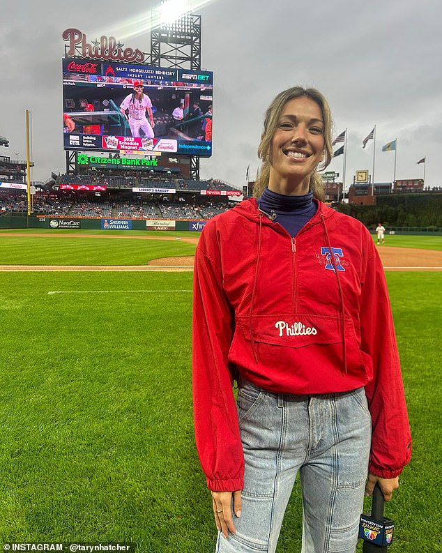 Phillies sideline reporter Taryn Hatcher has been let go by NBC Sports Philadelphia