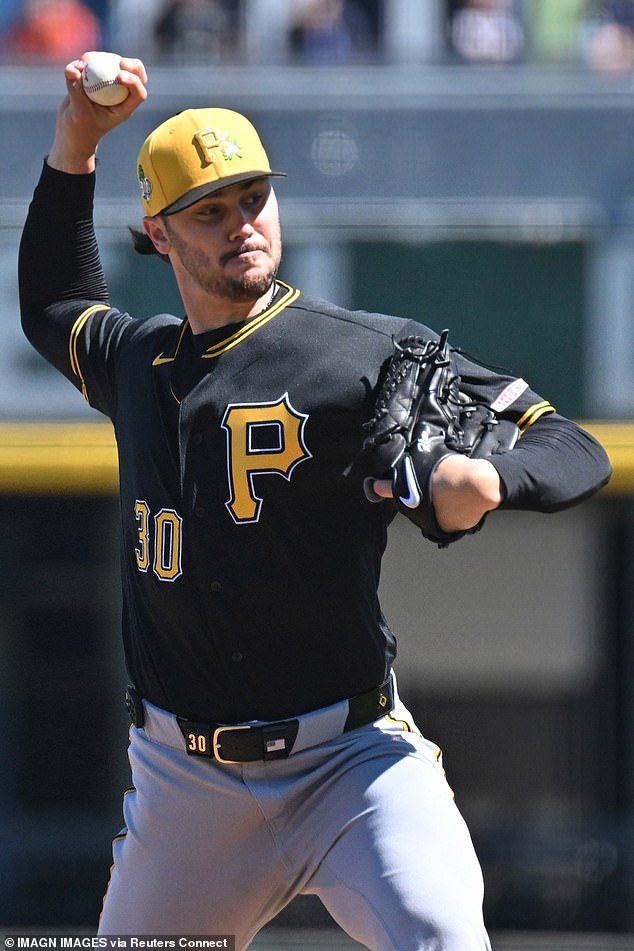 On Team USA's success at the Winter Olympics, Skenes said: 'We're America. We've got to assert our dominance over everyone else. That's what we do.'