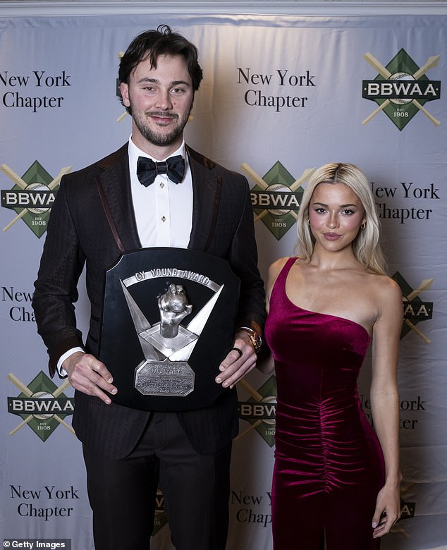 Skenes is the boyfriend of gymnast-turned-influencer Livvy Dunne and the most recent Cy Young Award winner