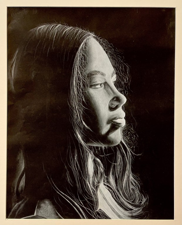 Second-place artwork by Luz Estevez Pena of Wilson. (Courtesy of Yocum Institute for Arts Education)