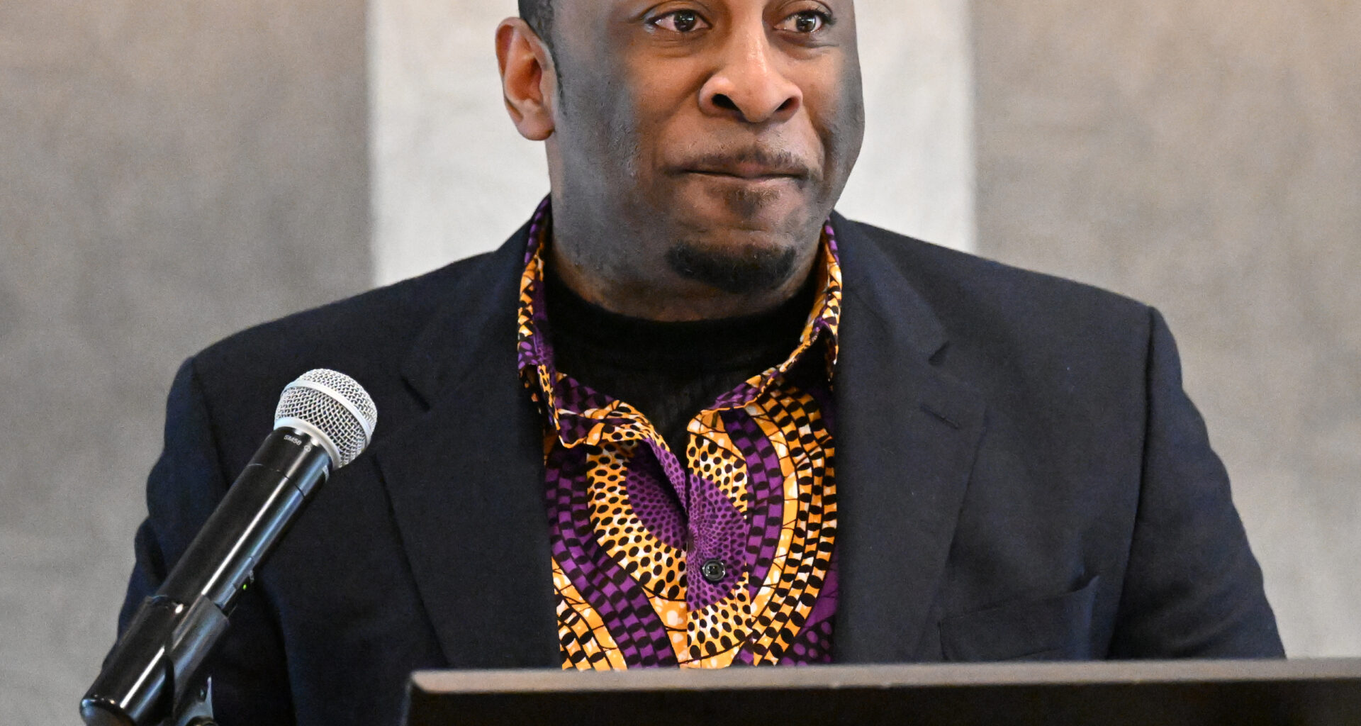 Winston Alozie speaks at the Bethlehem NAACP’s 78th annual Freedom...