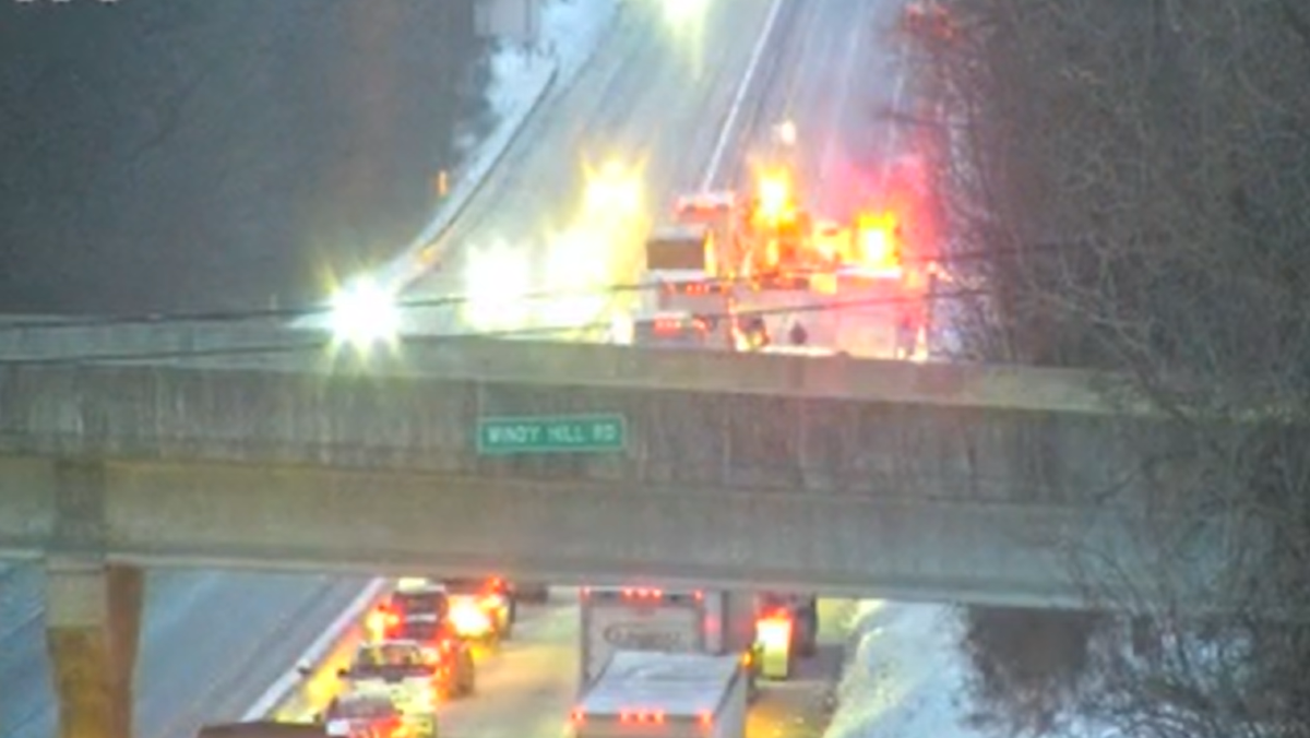Person dies after I-83 crash involving tractor-trailer in York County, Pa., coroner says