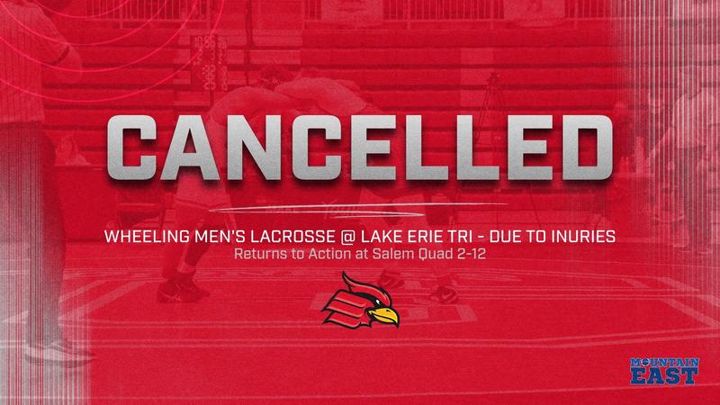 Schedule Change: Wheeling Wrestling Pulls Out of Lake Erie Tri-Meet Due to Injuries