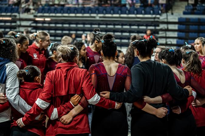 Gymnastics Hosts Senior Day Quad Meet Friday