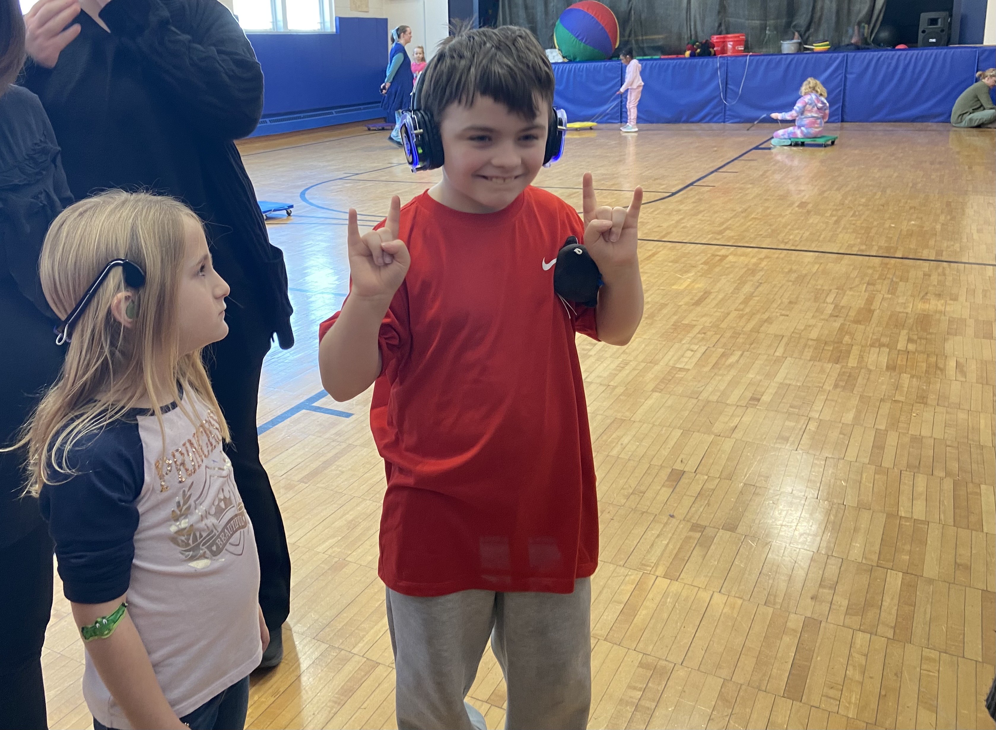 Scranton School for Deaf & Hard of Hearing student Nathan...