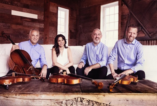 The Pacifica Quartet is performing a program of American-themed music at Kutztown University. (Photo by Lisa-Marie Mazzucco)