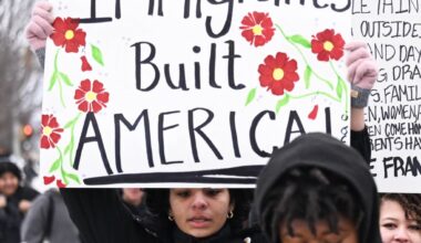 Allen High School students conduct walkout to protest ICE