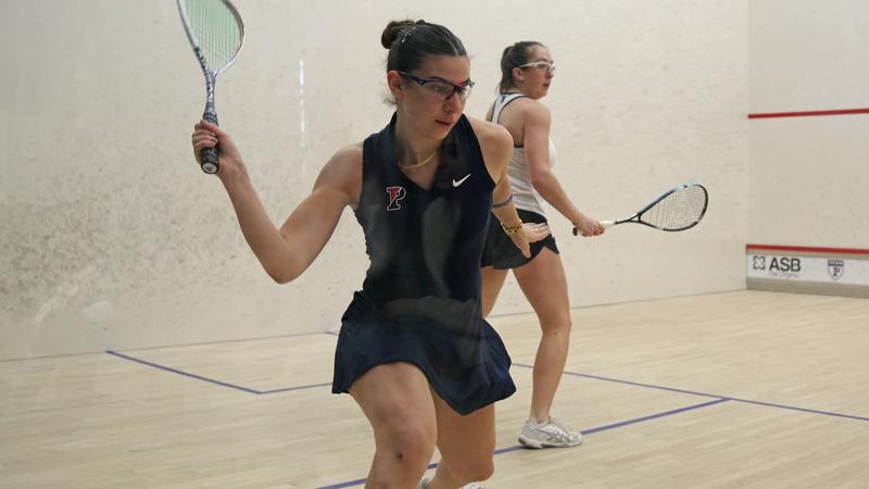 Women's Squash Sweeps Dartmouth in Regular Season Finale