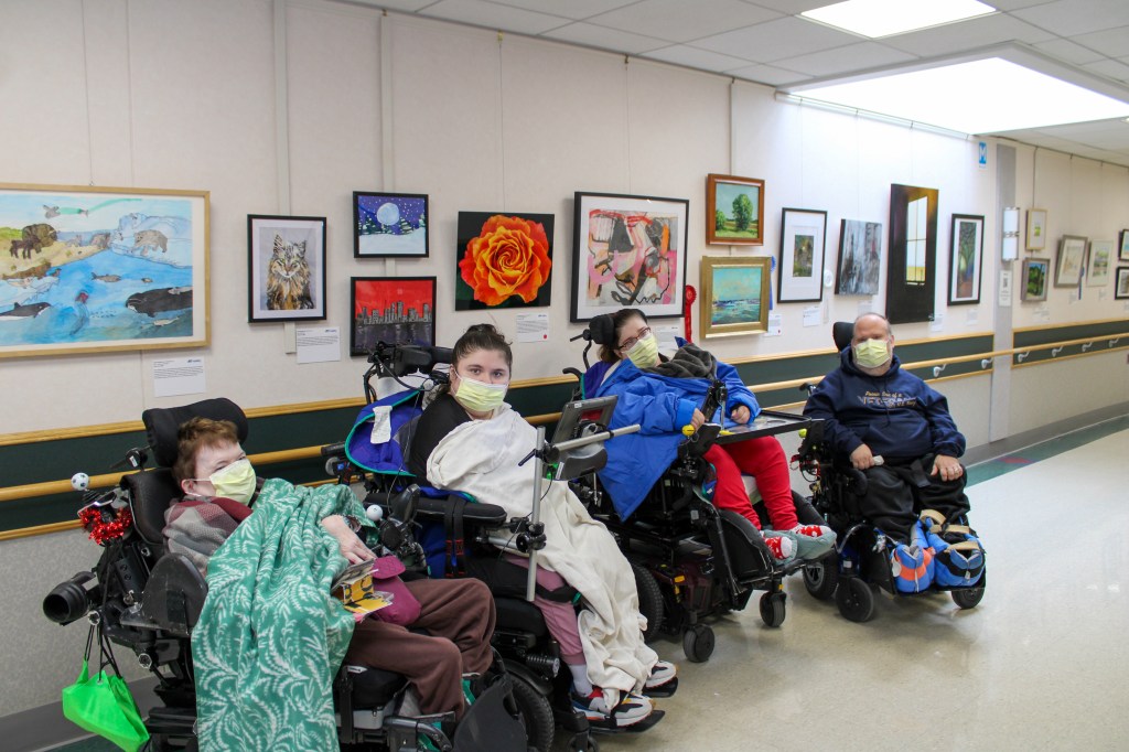 Residents at Inglis House among artists whose work has been on display at Bryn Mawr Rehab