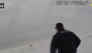 Girl in crisis rescued off icy Lake Erie by Cleveland police: caught on camera