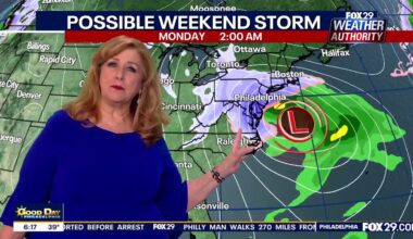 Philadelphia snow forecast: Latest on possible weekend nor'easter