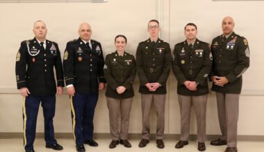 55th MEB Selects State Best Warrior Competitors