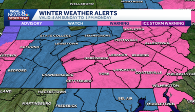 WINTER STORM WARNING | When It Goes Into Effect & How Much Snow To Expect