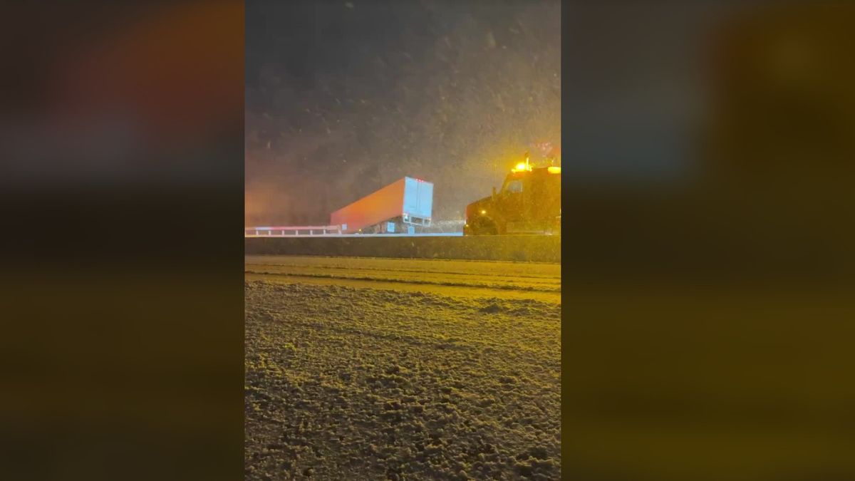 Truck crashes on AC Expressway during Sunday blizzard – NBC10 Philadelphia