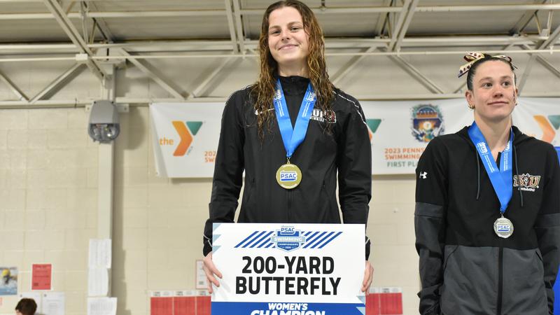 IUP Adds Three More PSAC Titles on Day Three
