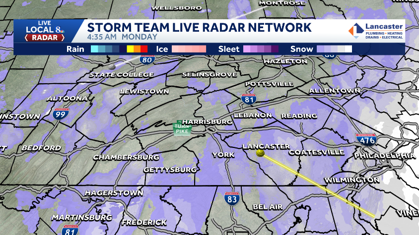 When will the snow end?