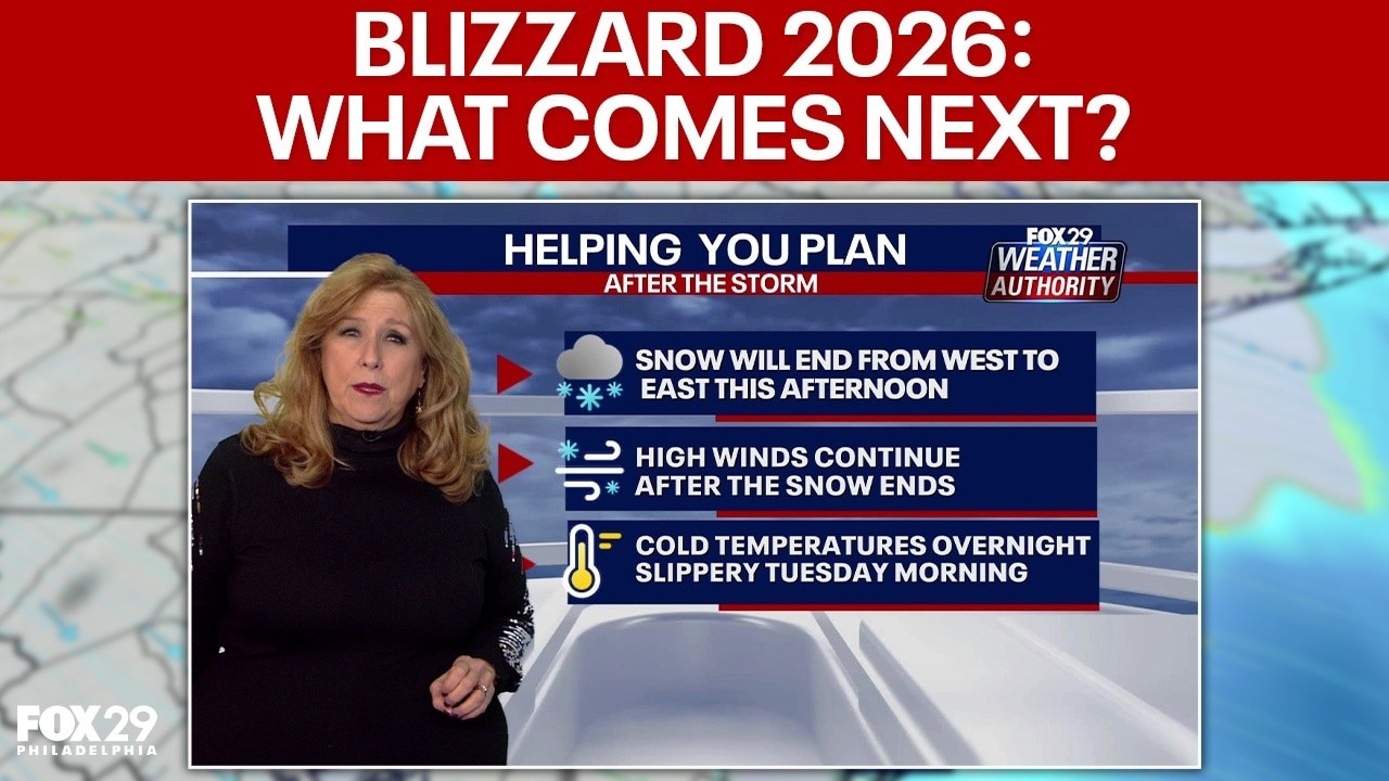 Philadelphia snow forecast: Winter storm continues to pummel Philly, NJ