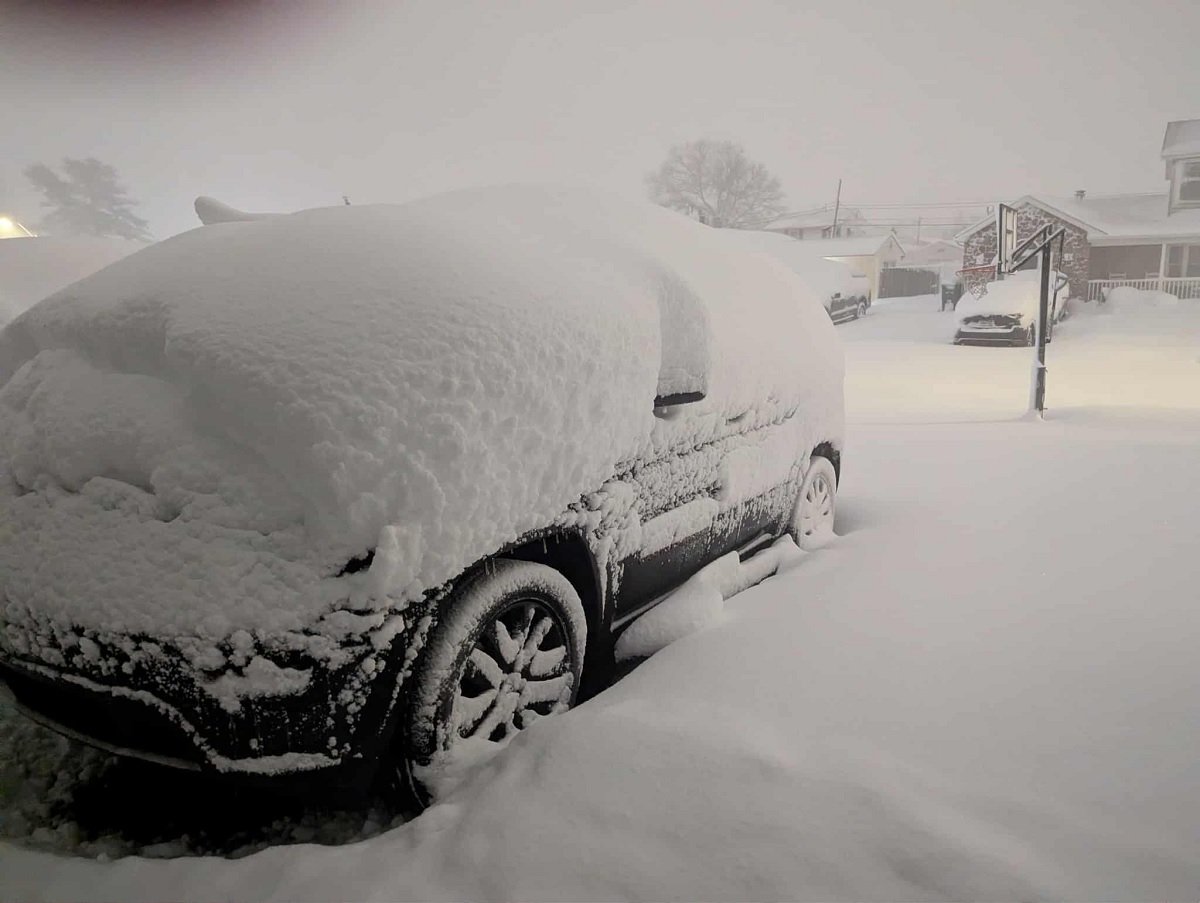 Snow Totals Show Accumulation Of Nearly 2 Feet