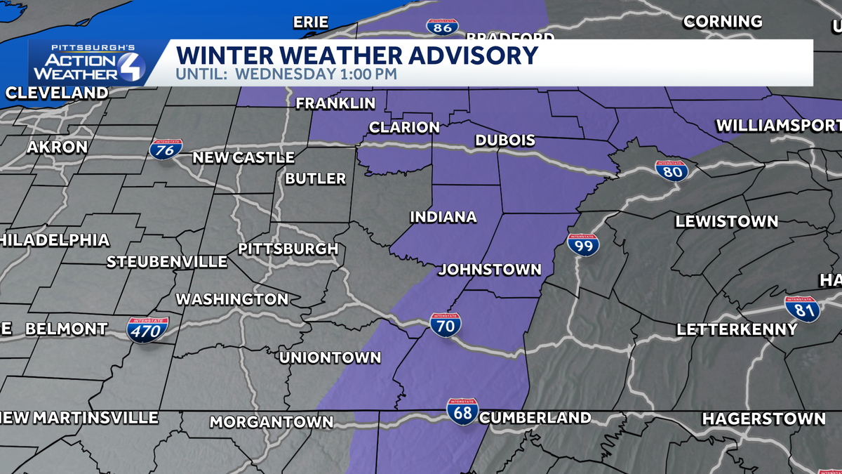 Impact Day Wednesday for light snow totals