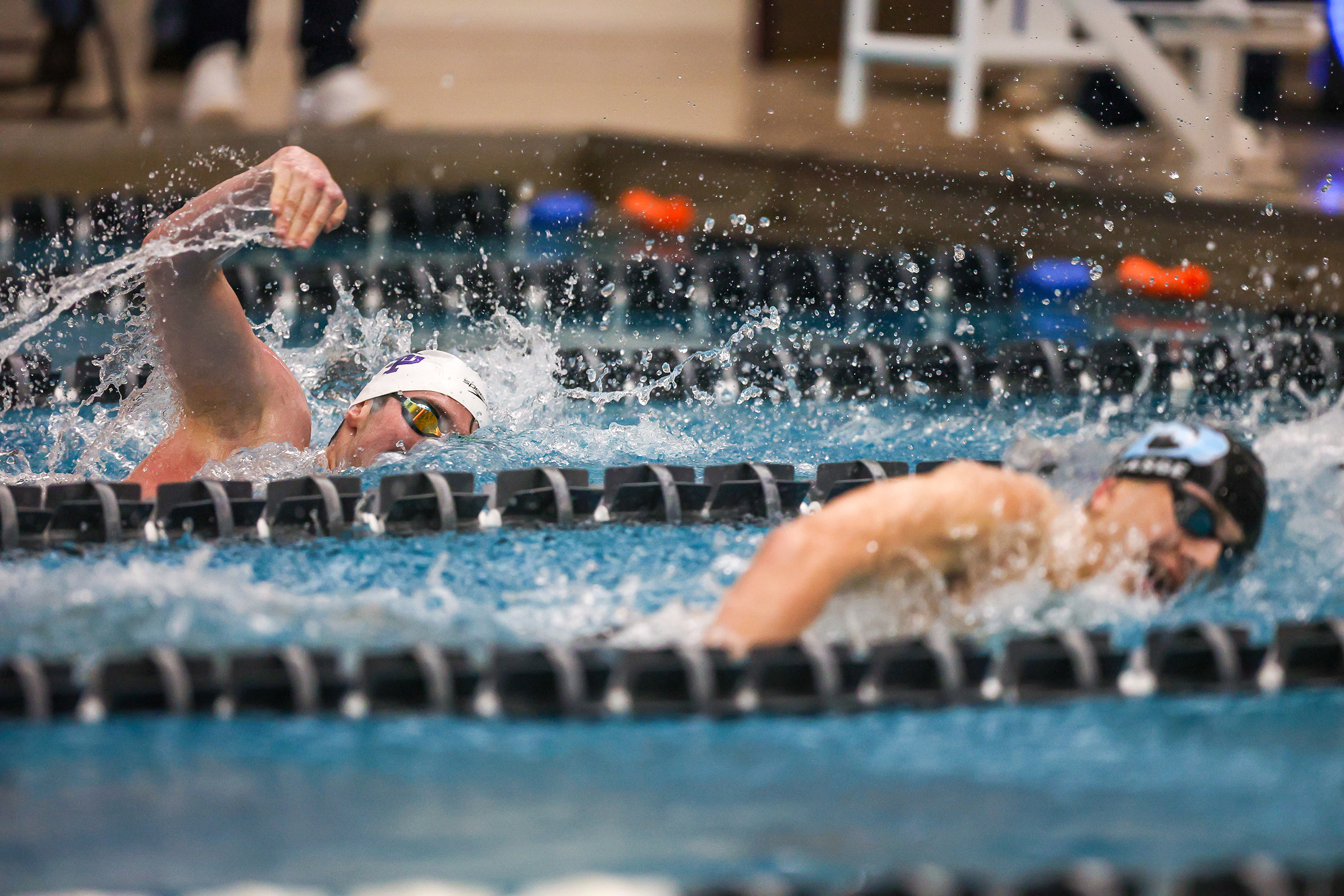 Scranton Prep’s Ben Kessler, left, eyes Dallas’ Chase Kresge as...