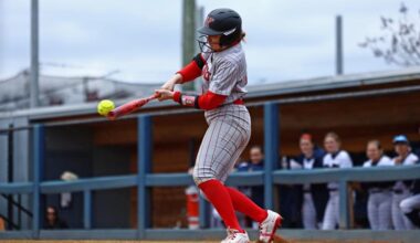 Big Inning Leads Penguins to Day One Split at Bank of the James Invitational