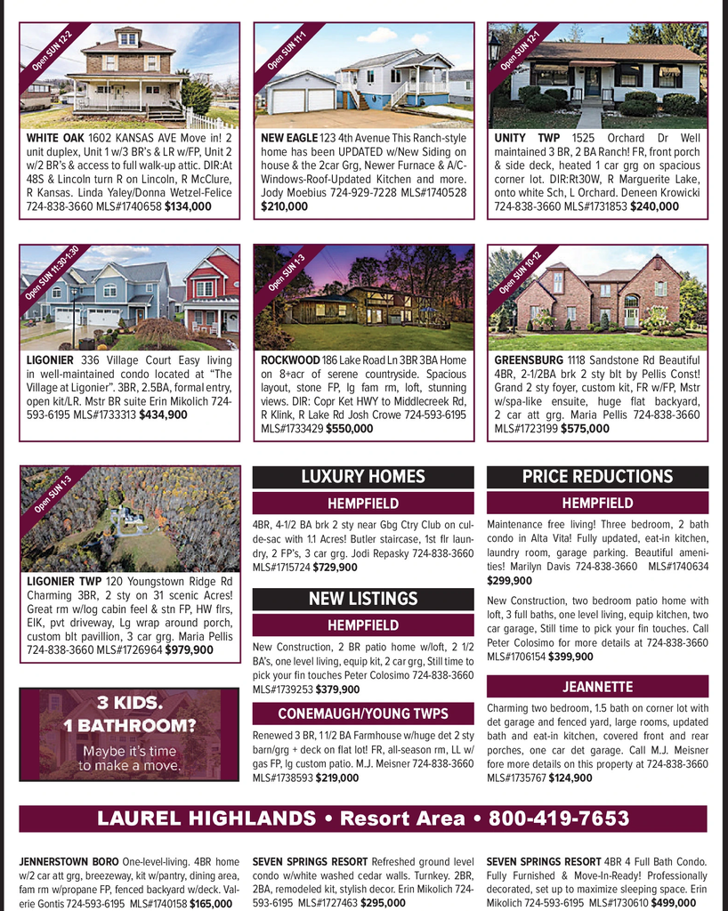 SATURDAY, FEBRUARY 28, 2026 Ad - Berkshire Hathaway HomeServices The Preferred Realty - Pittsburgh