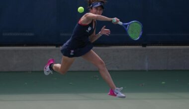 Women's Tennis Sweeps Lehigh on Saturday, 7-0