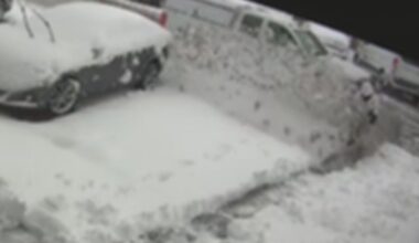 Video shows plow driver blast man with snow in Philadelphia. He believes it was intentional.