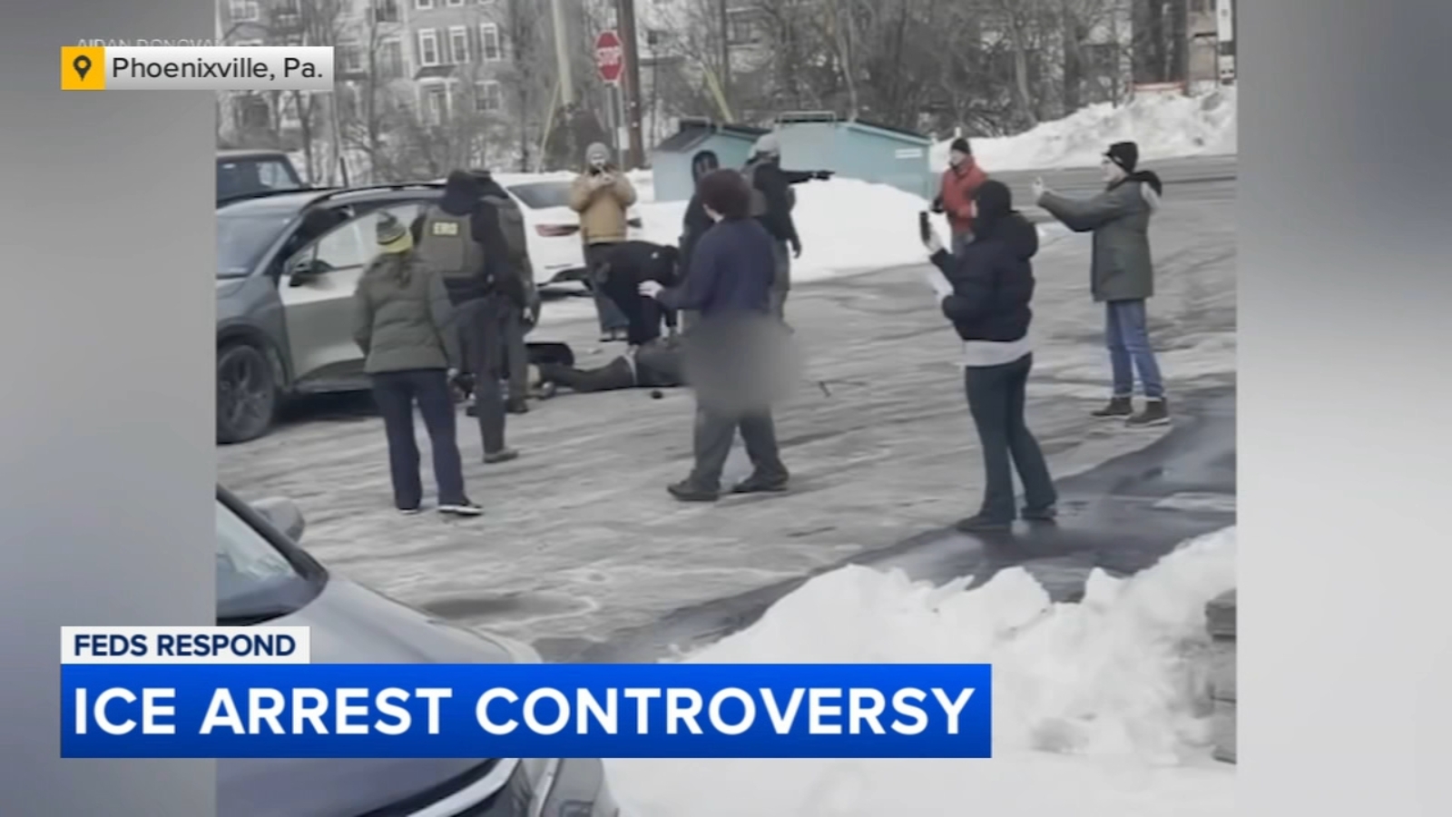 Federal officials confirm arrest in Phoenixville, Pennsylvania was carried out by ICE