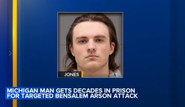 Michigan man who drove 700 miles to set Bensalem house fire sentenced to prison