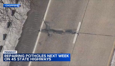 PennDOT says pothole repairs are coming for Philadelphia area roadways