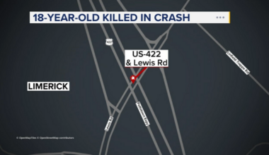 Teen killed, three injured after police pursuit crash in Upper Merion Township